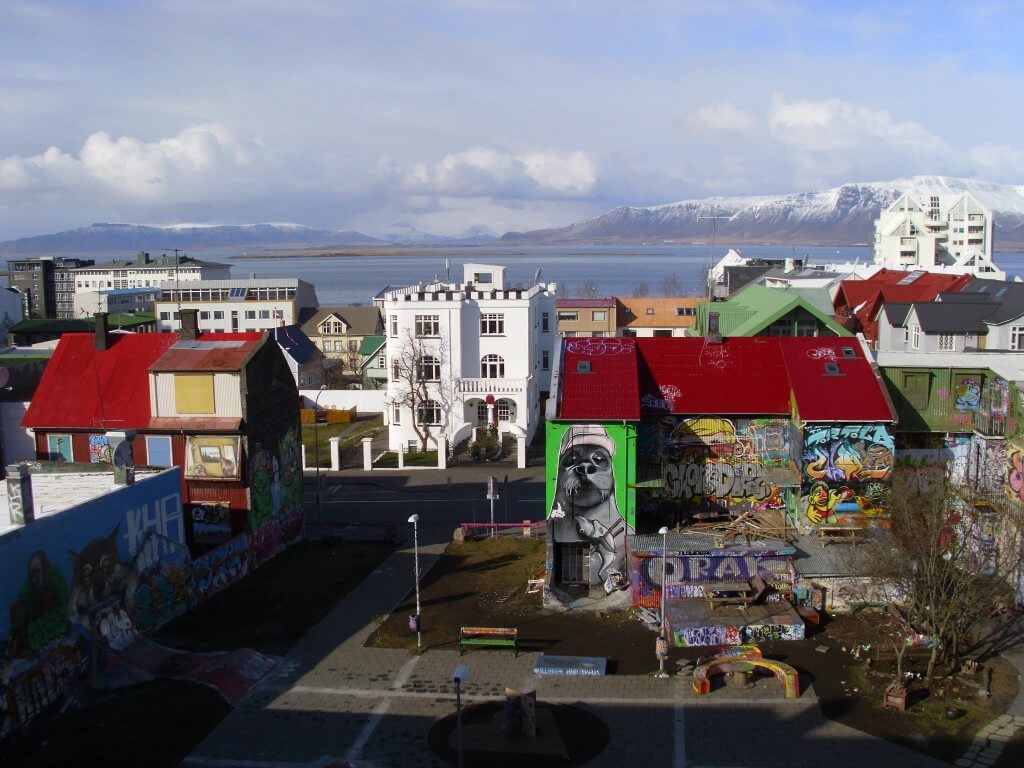 street art park w Reykjaviku