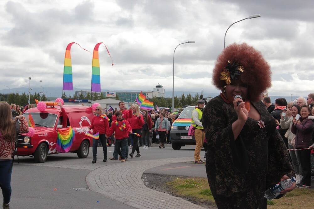 marsz tolerancji na Islandii